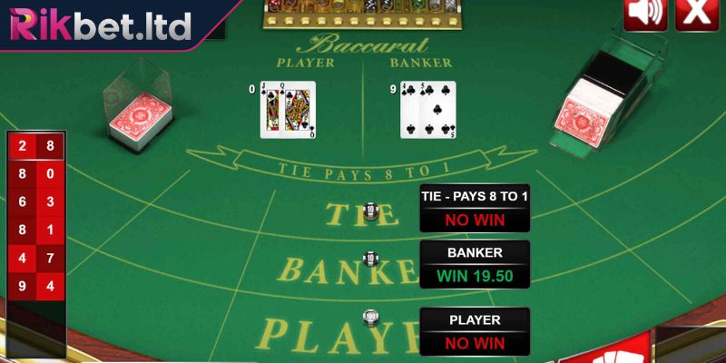 Chiến thuật vận dụng các thế bài Baccarat từ cao thủ