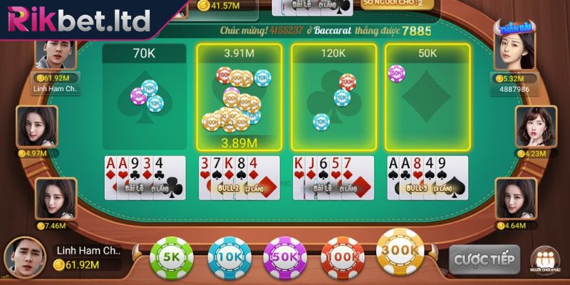 Quan sát kết quả ván game
