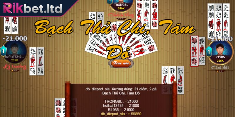 Các bước thực hiện cách chơi bài Tổ Tôm RIKBET